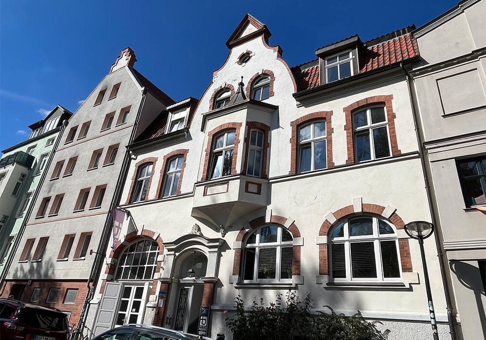 Dein Blue Doors Hostel in der Rostocker Altstadt