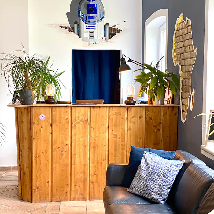 Dein Blue Doors Hostel im Rostocker Studentenviertel (KTV)