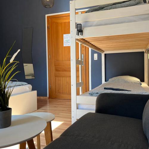 4-Bettzimmer mit Gemeinschaftsbad