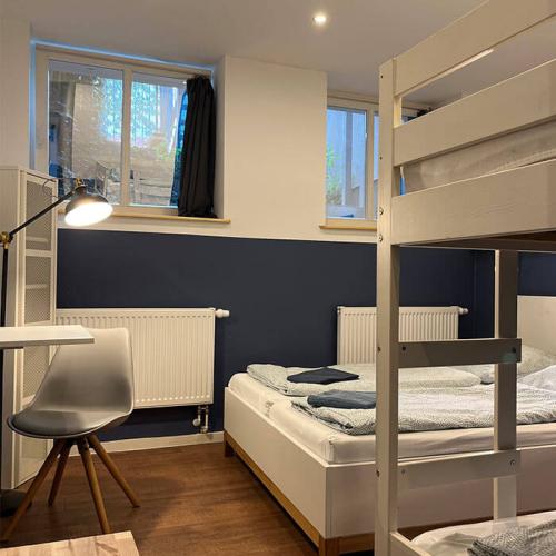 4-Bettzimmer mit Privatbad