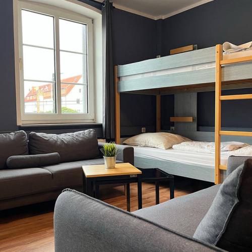 6-Bettzimmer mit Gemeinschaftsbad