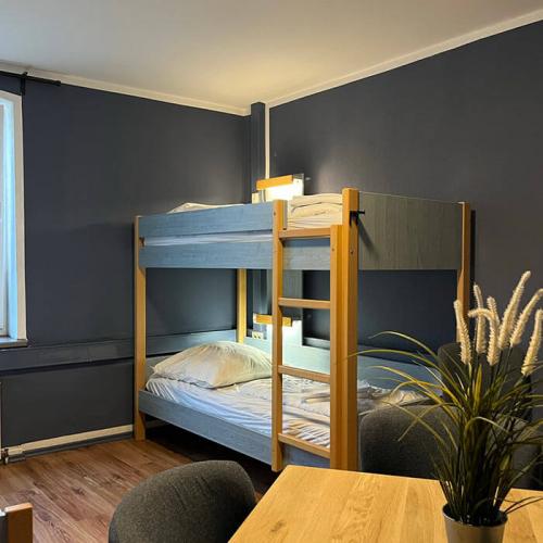 6-Bettzimmer mit Gemeinschaftsbad