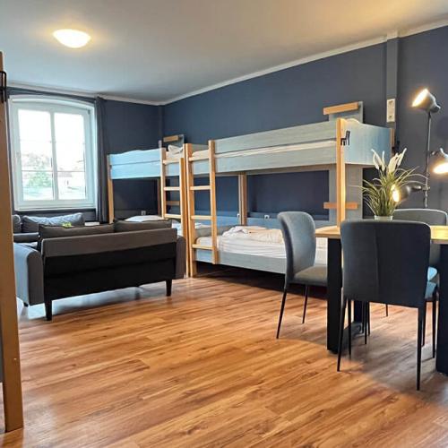 6-Bettzimmer mit Gemeinschaftsbad