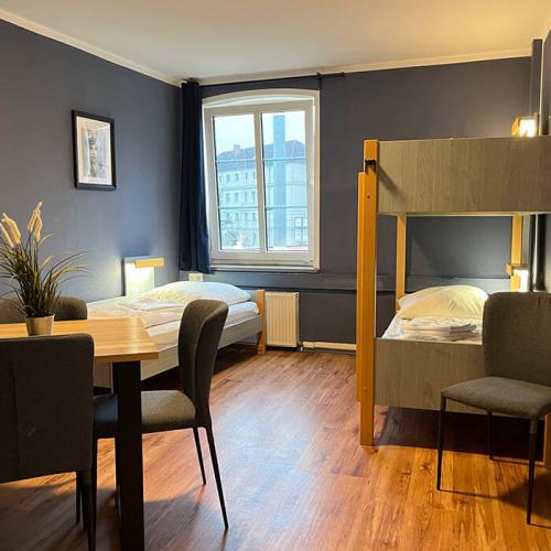 6-Bettzimmer mit Gemeinschaftsbad