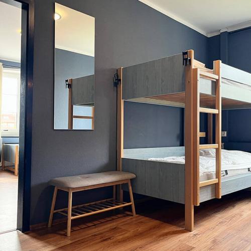 6-Bettzimmer mit Gemeinschaftsbad