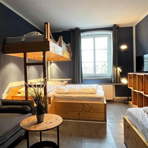 4-Bettzimmer mit Gemeinschaftsbad