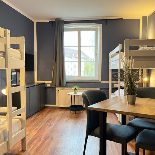 4-Bettzimmer mit Gemeinschaftsbad