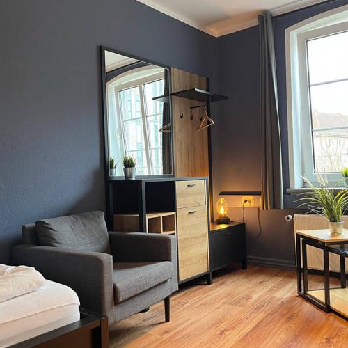 2-Bettzimmer mit Gemeinschaftsbad