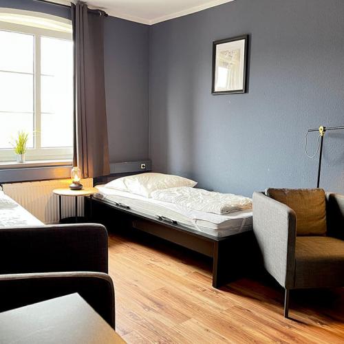 2-Bettzimmer mit Gemeinschaftsbad